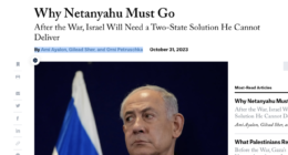 Foreign Affairs-Ayalon, Sher, Petruschka: „Warum Netanyahu gehen muss?“