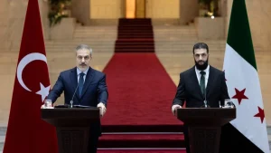 Historisches Treffen in Assads Palast: Außenminister Fidan traf Colani
