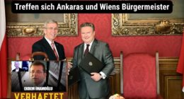 Bürgermeister Yavaş von Ankara kam mit Imamogels Videobotschaft im Gepäck in Wien an!