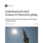 Tepki var! Viyana Eyalet Mahkemesi Şeriat tahkim mahkemesini resmen kabul etti!