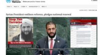 Ahmed al-Sharaa vor der UN: Digitale Löschung als diplomatische Rehabilitierung