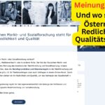 Österreich: Meinungsforschung als Machtinstrument mit politischen Deutungen