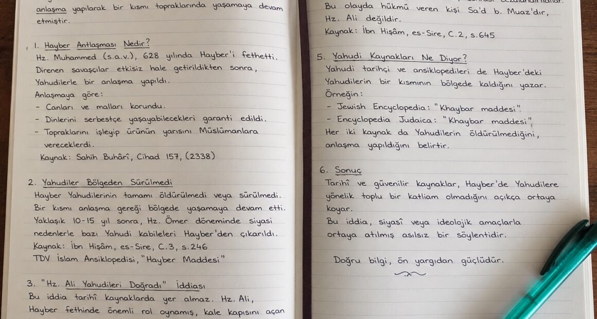 „Hz. Ali Hayber’de Yahudileri doğradı“ iddiası doğru değil. Peki neden?
