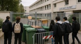 Schülerproteste erschüttern Frankreich vor der Präsidentschaftswahl