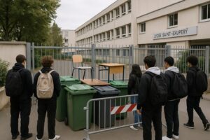 Schülerproteste erschüttern Frankreich vor der Präsidentschaftswahl Schülerproteste erschüttern Frankreich vor der Präsidentschaftswahl